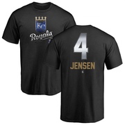 Youth Kansas City Royals Carter Jensen ＃4 Midnight Mascot T-Shirt - Black