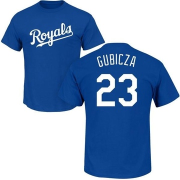 Youth Kansas City Royals Mark Gubicza ＃23 Roster Name & Number T-Shirt - Royal