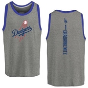 Youth Los Angeles Dodgers Billy Grabarkewitz ＃1 Backer Tank Top Ash