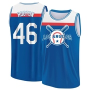 Youth Los Angeles Dodgers Burt Hooton ＃46 Legend Baseball Tank Top - Royal/White