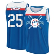 Youth Los Angeles Dodgers David Freese ＃25 Legend Baseball Tank Top - Royal/White