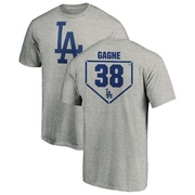 Youth Los Angeles Dodgers Eric Gagne ＃38 RBI T-Shirt Heathered - Gray