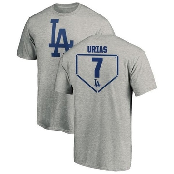 Youth Los Angeles Dodgers Julio Urias ＃7 RBI T-Shirt Heathered - Gray