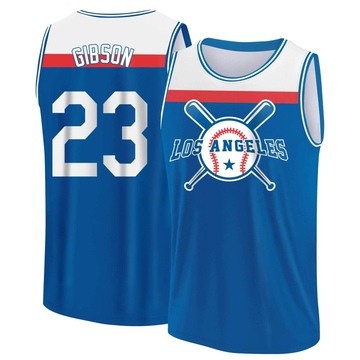 Youth Los Angeles Dodgers Kirk Gibson ＃23 Legend Baseball Tank Top - Royal/White