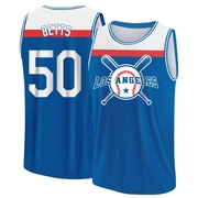 Youth Los Angeles Dodgers Mookie Betts ＃50 Legend Baseball Tank Top - Royal/White