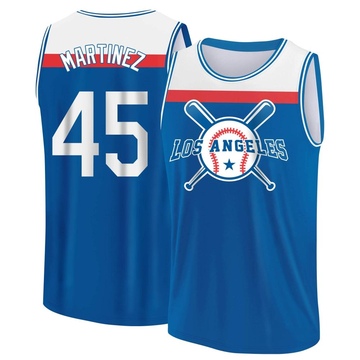 Youth Los Angeles Dodgers Pedro Martinez ＃45 Legend Baseball Tank Top - Royal/White