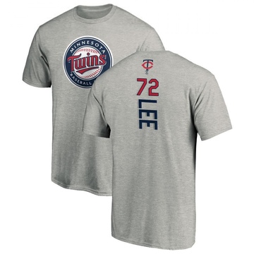 Youth Minnesota Twins Brooks Lee ＃72 Backer T-Shirt Ash