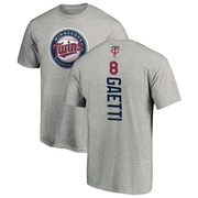 Youth Minnesota Twins Gary Gaetti ＃8 Backer T-Shirt Ash