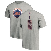 Youth New York Mets Mookie Wilson ＃1 Backer T-Shirt Ash