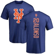 Youth New York Mets Pete Alonso ＃20 Backer T-Shirt - Royal