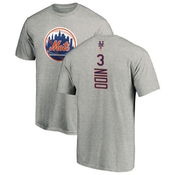 Youth New York Mets Tomas Nido ＃3 Backer T-Shirt Ash