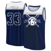 Youth New York Yankees David Wells ＃33 Legend Baseball Tank Top - Navy/White