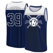 Youth New York Yankees Jose Trevino ＃39 Legend Baseball Tank Top - Navy/White