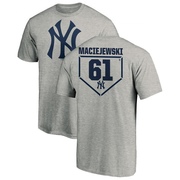 Youth New York Yankees Josh Maciejewski ＃61 RBI T-Shirt Heathered - Gray