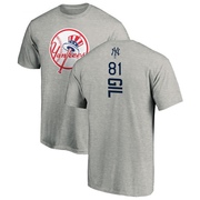 Youth New York Yankees Luis Gil ＃81 Backer T-Shirt Ash