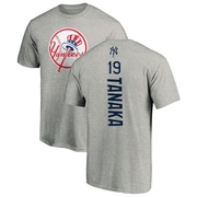 Youth New York Yankees Masahiro Tanaka ＃19 Backer T-Shirt Ash