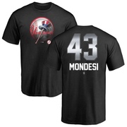 Youth New York Yankees Raul Mondesi ＃43 Midnight Mascot T-Shirt - Black