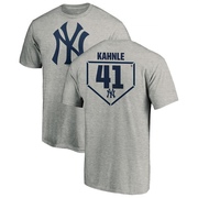 Youth New York Yankees Tommy Kahnle ＃41 RBI T-Shirt Heathered - Gray