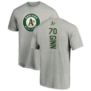 Youth Oakland Athletics J.T. Ginn ＃70 Backer T-Shirt Ash