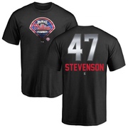 Youth Philadelphia Phillies Cal Stevenson ＃47 Midnight Mascot T-Shirt - Black