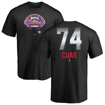 Youth Philadelphia Phillies Jose Cuas ＃74 Midnight Mascot T-Shirt - Black