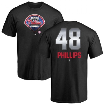 Youth Philadelphia Phillies Tyler Phillips ＃48 Midnight Mascot T-Shirt - Black