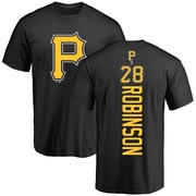 Youth Pittsburgh Pirates Bill Robinson ＃28 Backer T-Shirt - Black