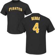 Youth Pittsburgh Pirates Dale Berra ＃4 Roster Name & Number T-Shirt - Black