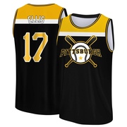 Youth Pittsburgh Pirates Dock Ellis ＃17 Legend Baseball Tank Top - Black/Yellow