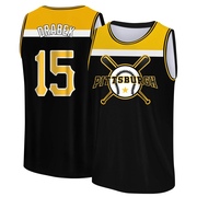 Youth Pittsburgh Pirates Doug Drabek ＃15 Legend Baseball Tank Top - Black/Yellow