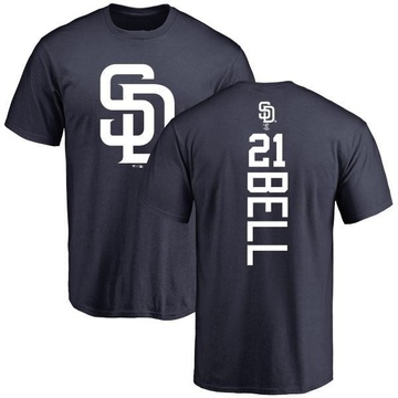 Youth San Diego Padres Heath Bell ＃21 Backer T-Shirt - Navy