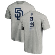 Youth San Diego Padres Heath Bell ＃21 Backer T-Shirt Ash