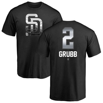 Youth San Diego Padres Johnny Grubb ＃2 Midnight Mascot T-Shirt - Black