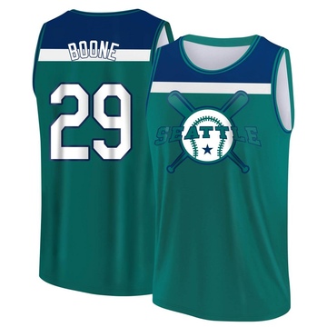 Youth Seattle Mariners Bret Boone ＃29 Legend Baseball Tank Top - Aqua/Blue