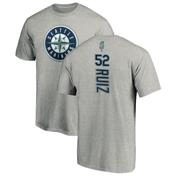 Youth Seattle Mariners Carlos Ruiz ＃52 Backer T-Shirt Ash