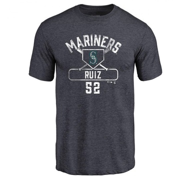 Youth Seattle Mariners Carlos Ruiz ＃52 Base Runner T-Shirt - Navy