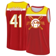 Youth St. Louis Cardinals Alec Burleson ＃41 Legend Baseball Tank Top - Red/Yellow