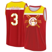 Youth St. Louis Cardinals Dylan Carlson ＃3 Legend Baseball Tank Top - Red/Yellow