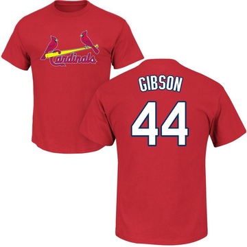 Youth St. Louis Cardinals Kyle Gibson ＃44 Roster Name & Number T-Shirt - Red