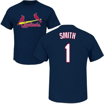 Youth St. Louis Cardinals Ozzie Smith ＃1 Roster Name & Number T-Shirt - Navy