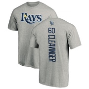 Youth Tampa Bay Rays Garrett Cleavinger ＃60 Backer T-Shirt Ash