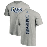 Youth Tampa Bay Rays Jacob Waguespack ＃67 Backer T-Shirt Ash