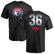 Youth Texas Rangers Hyeon-jong Yang ＃36 Hyeon-Jong Yang Midnight Mascot T-Shirt - Black