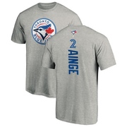 Youth Toronto Blue Jays Danny Ainge ＃2 Backer T-Shirt Ash