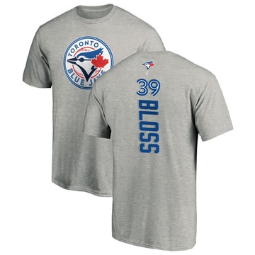 Youth Toronto Blue Jays Jake Bloss ＃39 Backer T-Shirt Ash