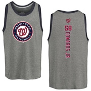 Youth Washington Nationals Carl Edwards Jr. ＃58 Backer Tank Top Ash