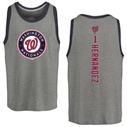 Youth Washington Nationals Cesar Hernandez ＃1 Backer Tank Top Ash