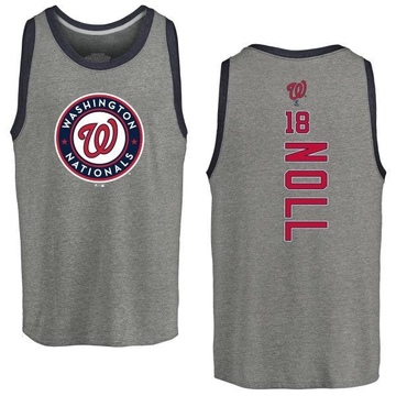 Youth Washington Nationals Jake Noll ＃18 Backer Tank Top Ash