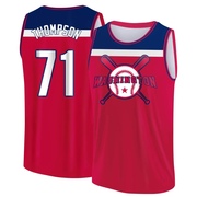 Youth Washington Nationals Mason Thompson ＃71 Legend Baseball Tank Top - Red/Navy