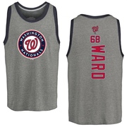 Youth Washington Nationals Thaddeus Ward ＃68 Backer Tank Top Ash